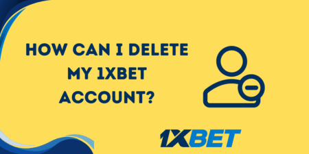 How can I delete my 1xbet account?